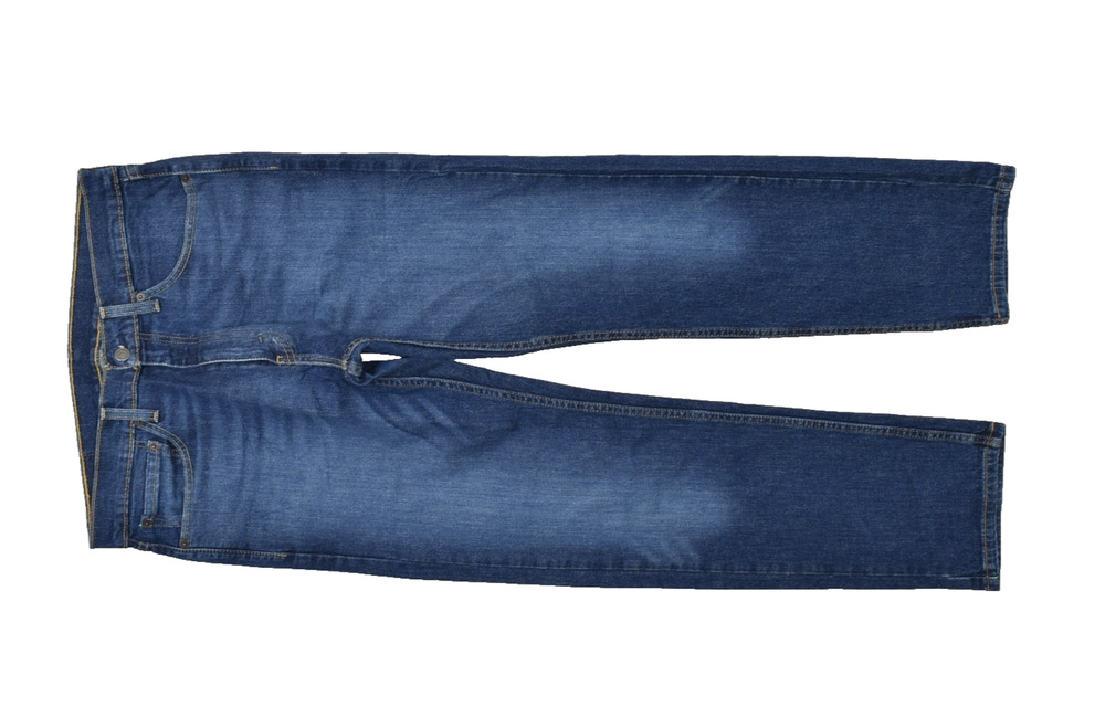 Men's Levi's 505 Regular Straight Leg Blue Denim Jeans Size 32x30 100% Cotton